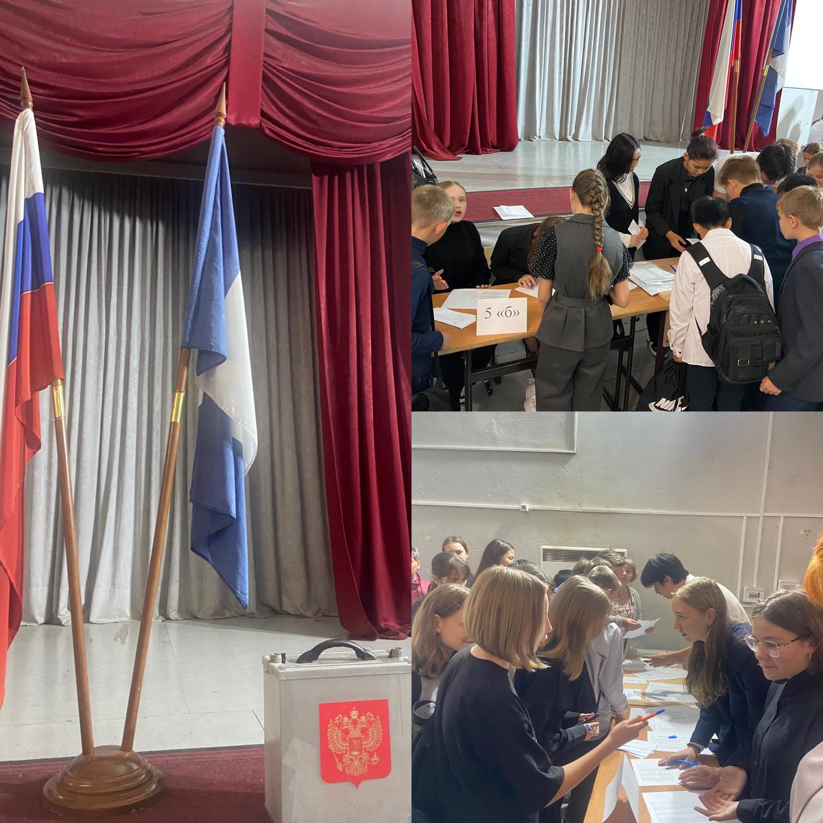 Выборы Президента школьного самоуправления.